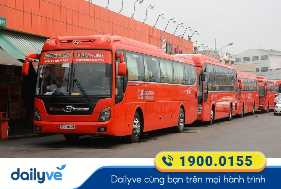 Nhà xe Phương Trang từ Vị Thanh đi Sài Gòn