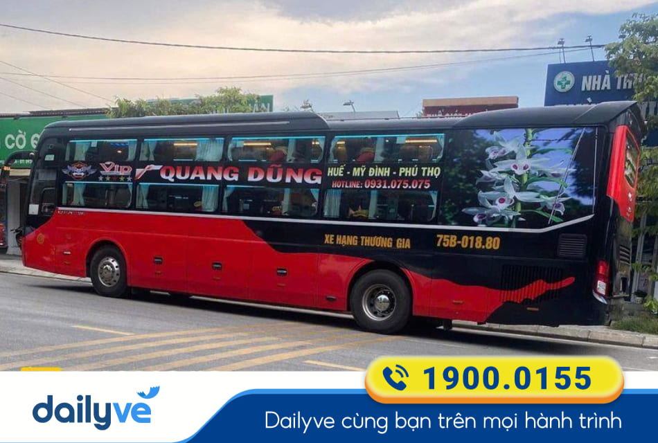 Nhà xe Quang Dũng TQĐ từ Nghi Xuân đi Thanh Hóa