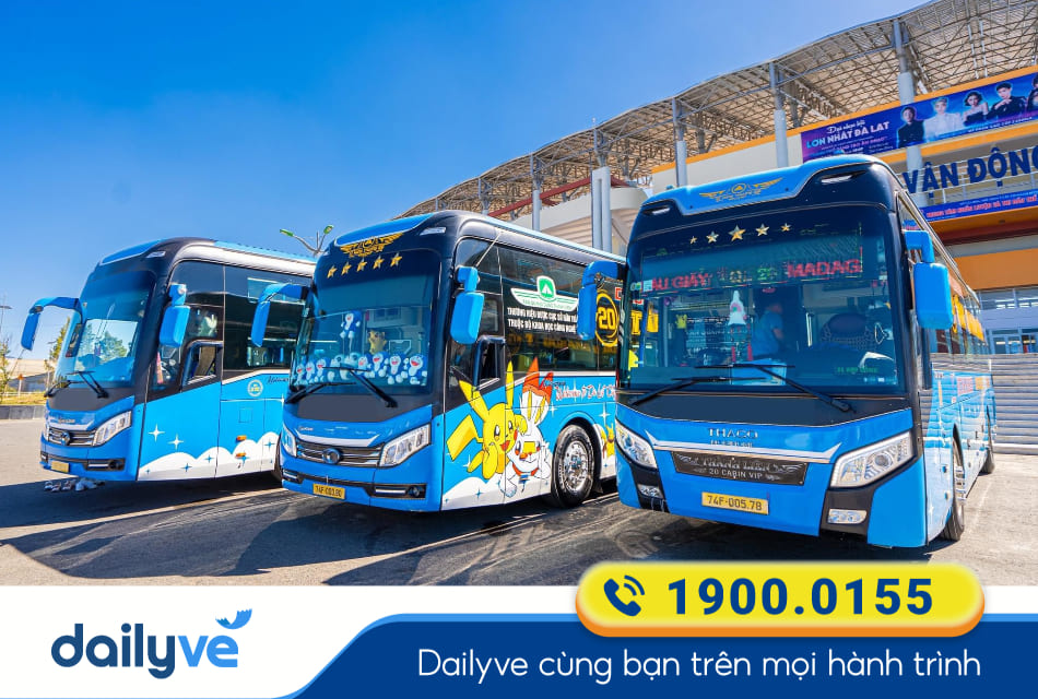 Nhà xe Tân Quang Dũng từ Ba Đồn đi Nha Trang