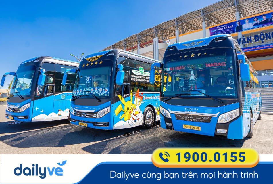 Nhà xe Tân Quang Dũng từ Bảo Lộc đi Huế