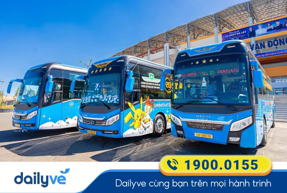 Nhà xe Tân Quang Dũng từ Bù Gia Mập đi Huế