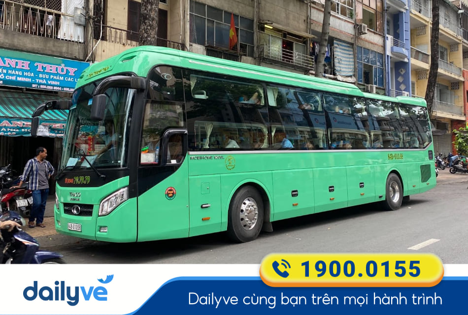 Nhà xe Tân Thanh Thủy từ Trà Vinh đi Bến Tre