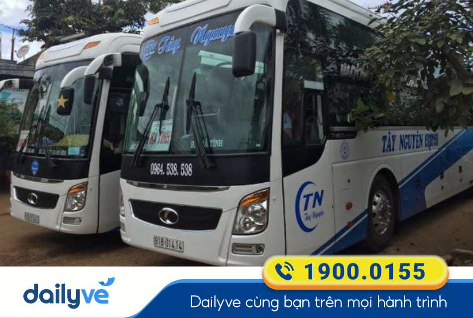 Nhà xe Tây Nguyên từ Đồng Xoài đi Đắk Lắk