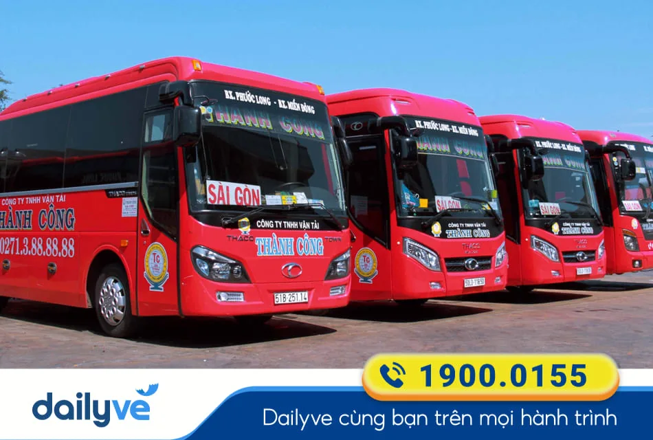 Nhà xe Thành Công từ Bảo Lộc đi Đắk Lắk