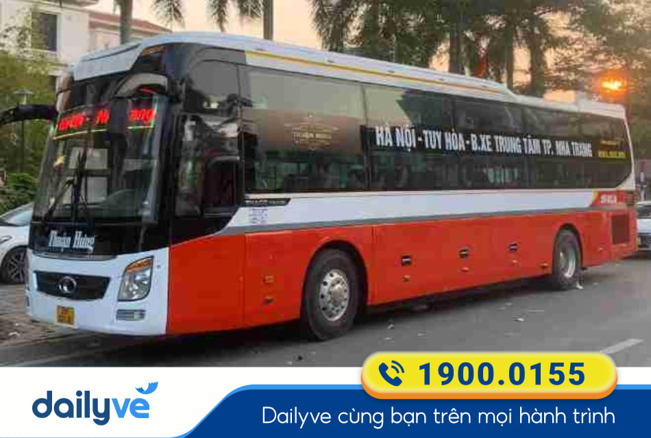 Nhà xe Thuận Hưng Travel từ Tuy Hòa đi Hà Nội