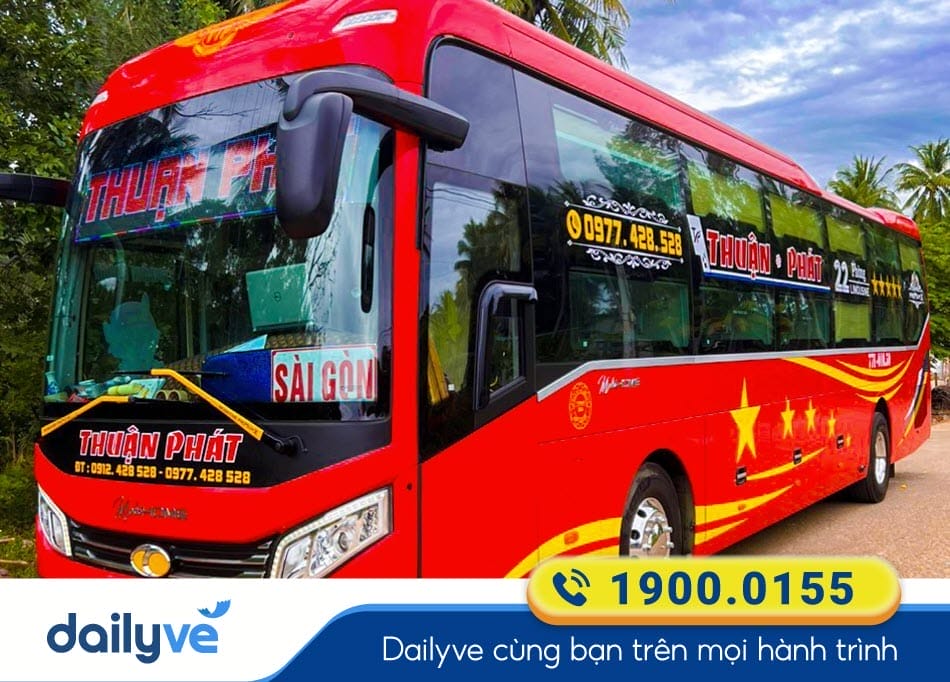 Nhà xe Thuận Phát tuyến xe Sài Gòn đi Bình Định giá tốt
