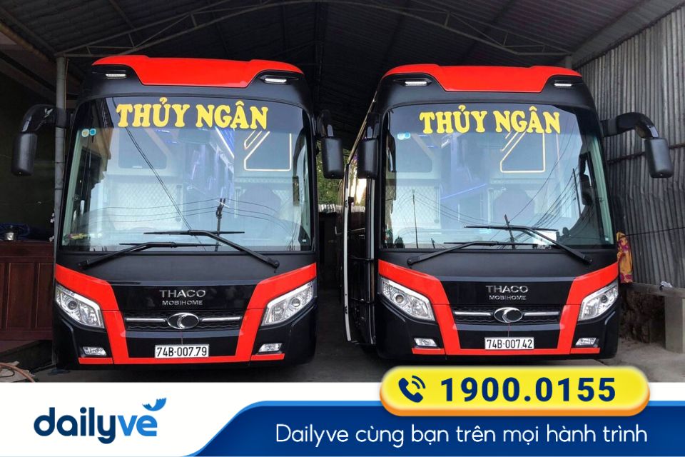 Nhà xe Thủy Ngân từ Ninh Bình đi Đà Nẵng