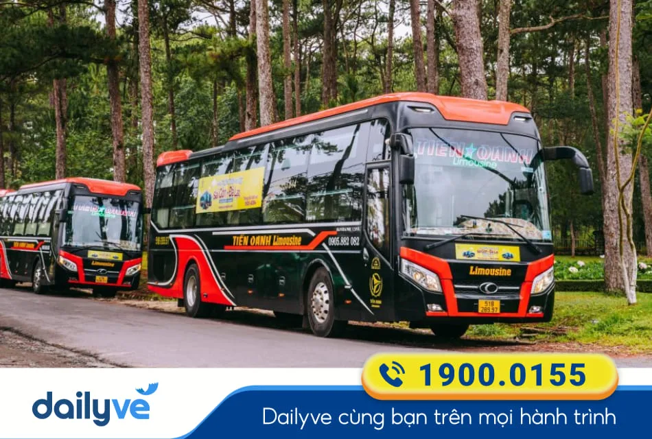 Nhà xe Tiến Oanh từ Bình Phước đi Buôn Ma Thuột