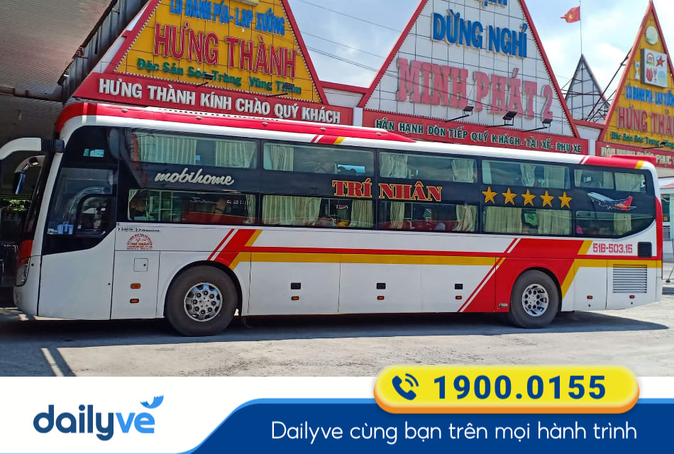 Nhà xe Trí Nhân từ Sài Gòn đi Kế Sách