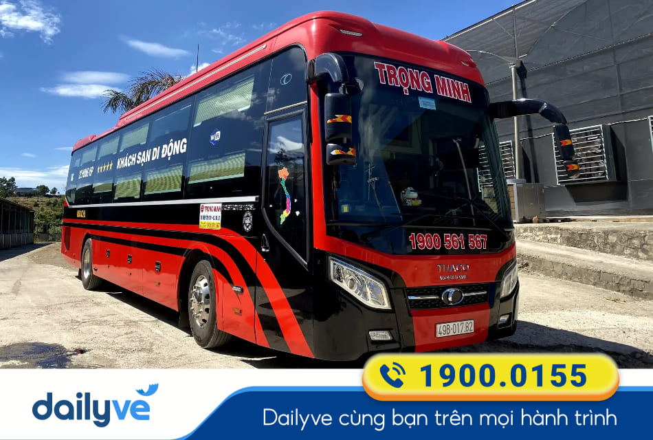 Nhà xe Trọng Minh từ Thủ Đức đi Đà Lạt