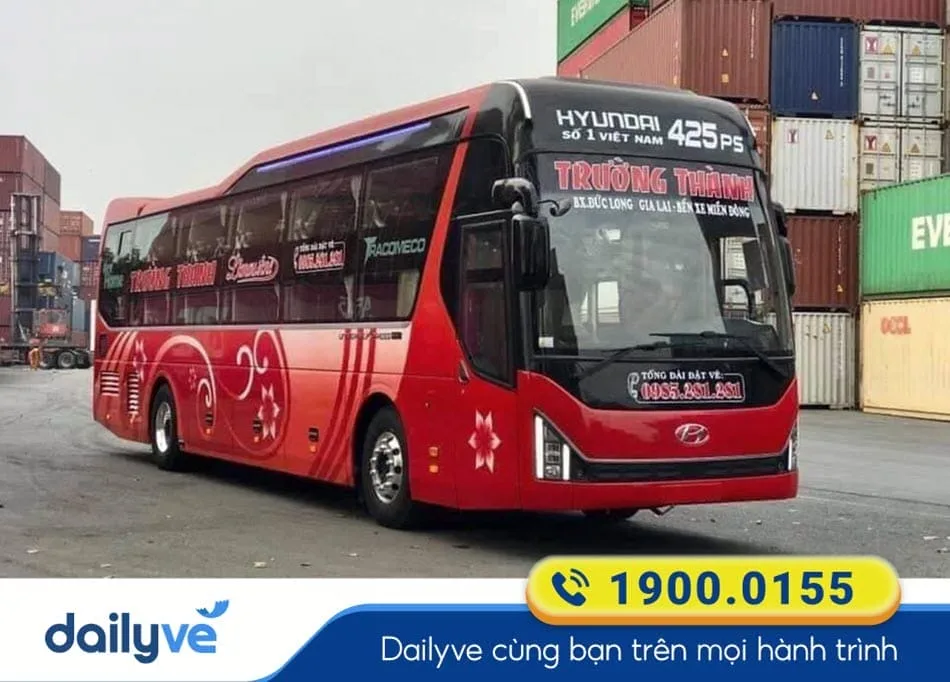 Nhà xe Trường Thành tuyến xe Sài Gòn đi Gia Lai giá tốt
