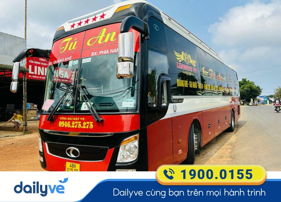 Nhà xe Tú An uy tín chất lượng cao