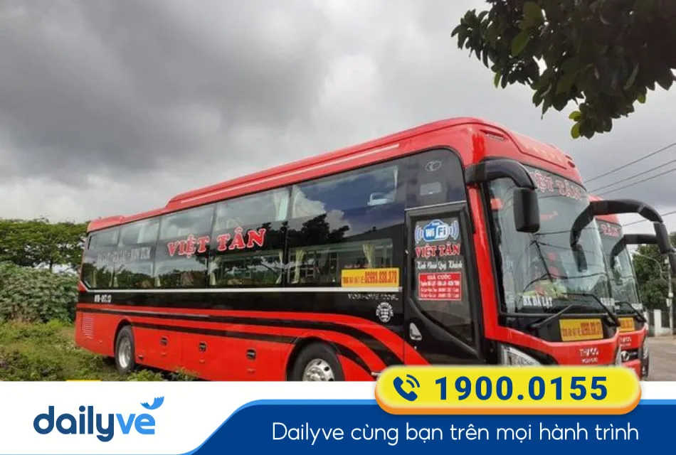 Nhà xe Việt Tân từ Gia Lai đi Đà Lạt