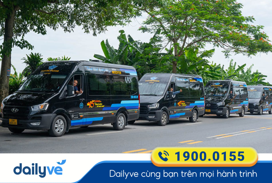 Nhà xe X.E từ Thanh Ba đi Hà Nội