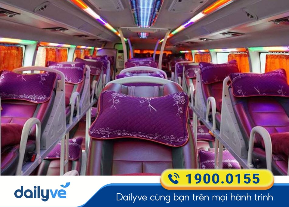 Thiết kế sang trọng xe giường nằm 40 chỗ