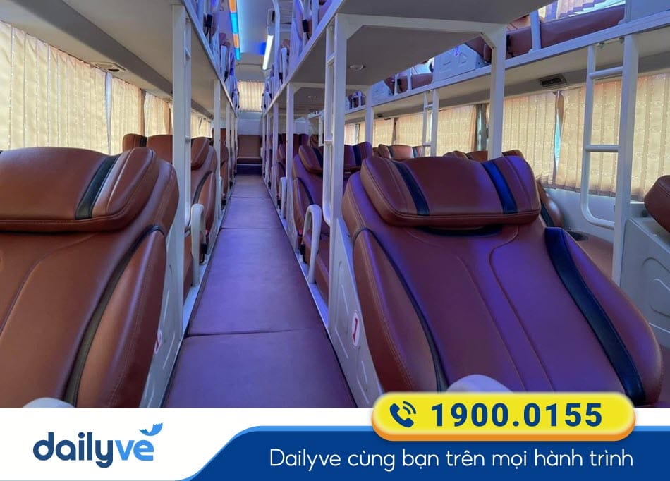 Tiện nghi xe giường nằm 40 chỗ