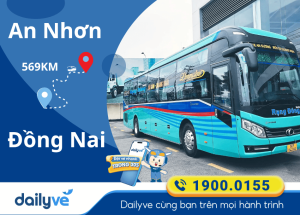 Vé xe từ An Nhơn đi Đồng Nai
