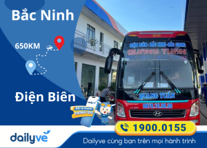 Vé xe từ Bắc Ninh đi Điện Biên