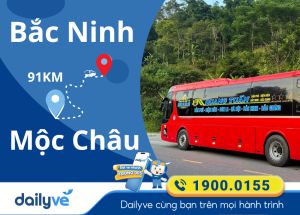 Vé xe từ Bắc Ninh đi Mộc Châu