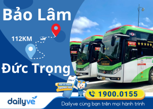 Vé xe từ Bảo Lâm đi Đức Trọng