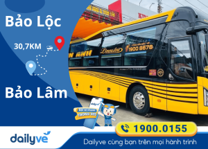 Vé xe từ Bảo Lộc đi Bảo Lâm