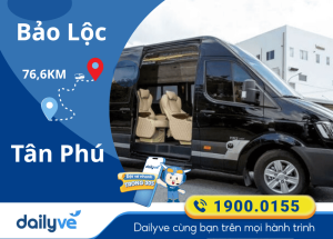 Vé xe từ Bảo Lộc đi Tân Phú