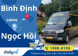 Vé xe từ Bình Định đi Ngọc Hồi