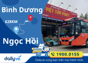 Vé xe từ Bình Dương đi Ngọc Hồi