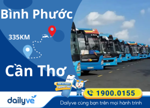 Vé xe từ Bình Phước đi Cần Thơ