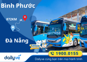 Vé xe từ Bình Phước đi Đà Nẵng