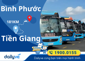 Vé xe từ Bình Phước đi Tiền Giang