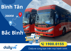 Vé xe từ Bình Tân đi Bắc Bình