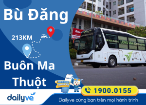 Vé xe từ Bù Đăng đi Buôn Ma Thuột
