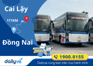 Vé xe từ Cai Lậy đi Đồng Nai