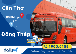 Vé xe từ Cần Thơ đi Đồng Tháp