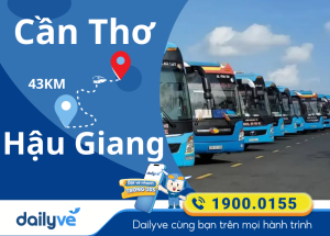 Vé xe từ Cần Thơ đi Hậu Giang