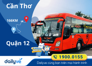 Vé xe từ Cần Thơ đi Quận 12