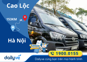 Vé xe từ Cao Lộc đi Hà Nội
