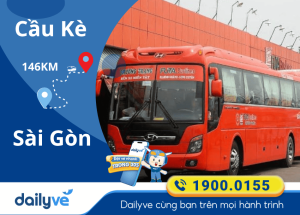 Vé xe từ Cầu Kè đi Sài Gòn