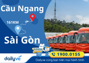 Vé xe từ Cầu Ngang đi Sài Gòn