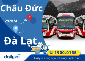Vé xe từ Châu Đức đi Đà Lạt