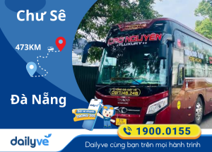 Vé xe từ Chư Sê đi Đà Nẵng
