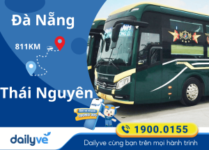 Vé xe từ Đà Nẵng đi Thái Nguyên