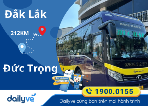 Vé xe từ Đắk Lắk đi Đức Trọng