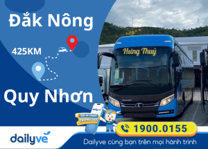 Vé xe từ Đắk Nông đi Quy Nhơn