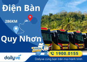Vé xe từ Điện Bàn đi Quy Nhơn
