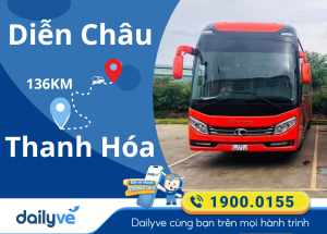 Vé xe từ Diễn Châu đi Thanh Hóa