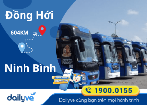Vé xe từ Đồng Hới đi Ninh Bình