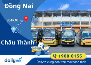 Vé xe từ Đồng nai đi Châu Thành