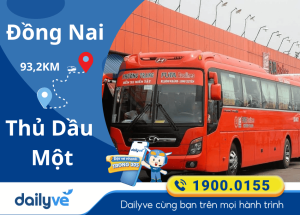 Vé xe từ Đồng Nai đi Thủ Dầu Một